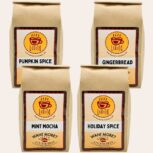 Four Bags Stacked For Holiday Sampler