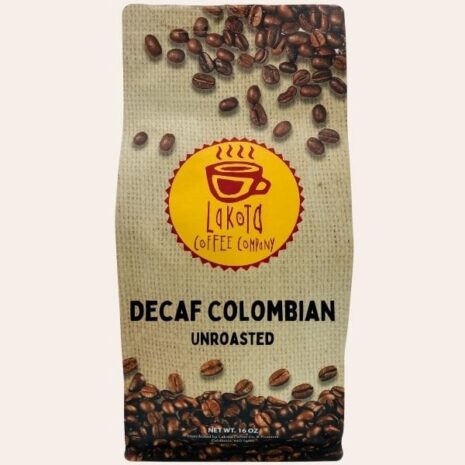 New Bag Decaf Colombian Unroasted