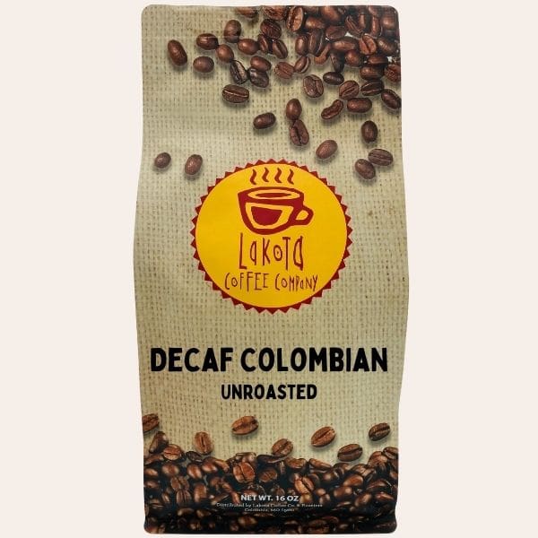 New Bag Decaf Colombian Unroasted